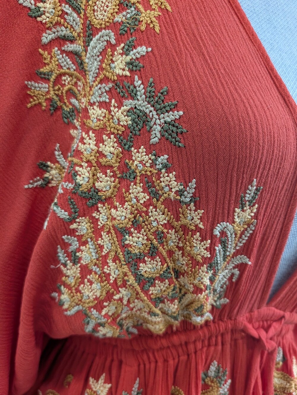 Free People Pretty Pineapple Mini Dress - Picture 13 of 13